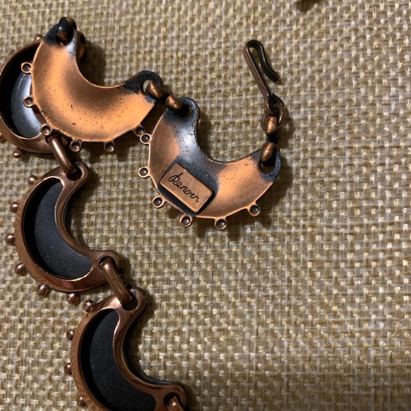 Vintage Matisse Renoir copper and enamel set. - Picture 2 of 5